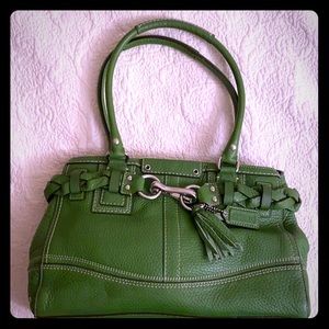 Coach Green handbag